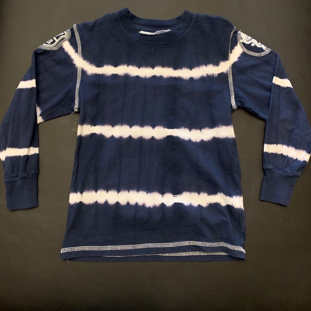 Tie dye long sleeve boys shirt
